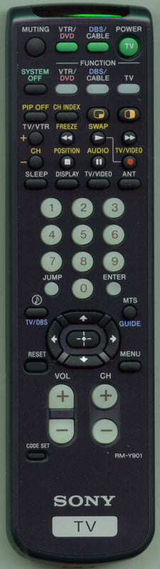 Sony Remote Control Rmy901 - 1-475-215-11