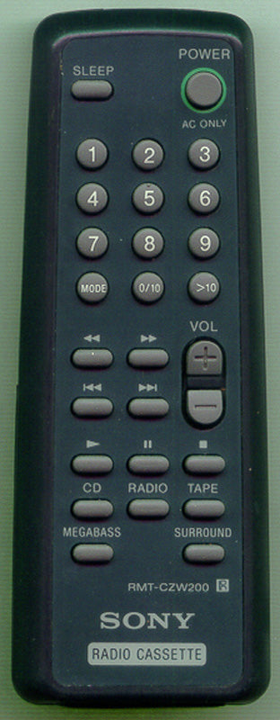 Sony Rmt-Czw200 Remote Control - 1-475-272-21