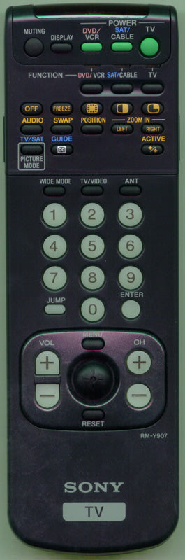 Sony Rmy907 Remote Control - 1-476-420-11