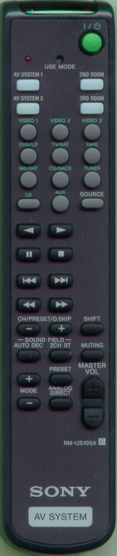 Sony Commander, Standard(Rm-Us - 1-476-644-21