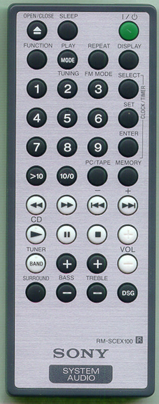 Sony Control Card (Rm-Scex100) . - 1-476-787-13