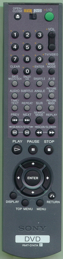 Sony Remote Control (Rmt-D14 - 1-477-213-11