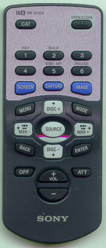 Sony Remote Control - 1-478-593-31
