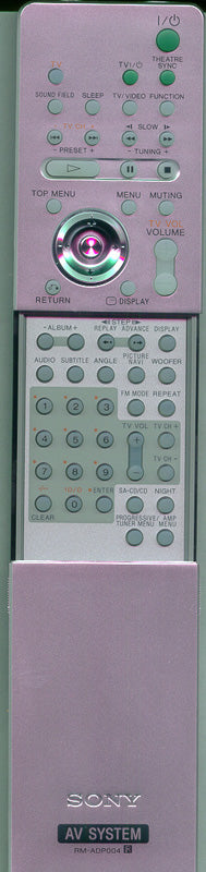 Sony Remote Control (Rm-Adp004 - 1-479-308-11