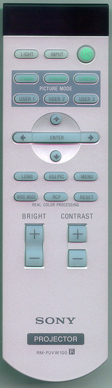 Sony Remote Commander (Rm-Pjvw100) - 1-479-620-12
