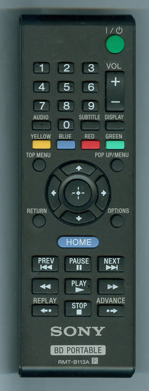 Sony Remote Rmtb113A - 9-885-154-21