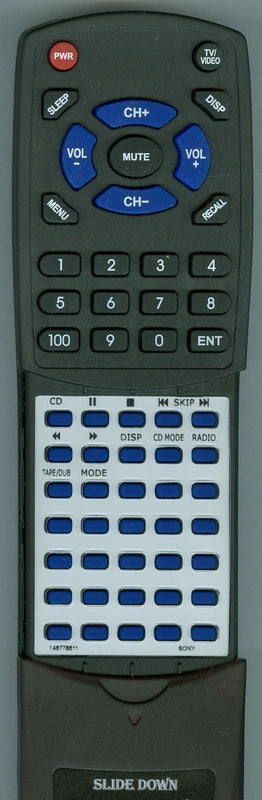 Sony Rmt-C550, Standard Comman - 1-467-786-11