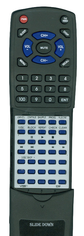Sony Rm-Dx53 Remote Control - 1-475-588-11