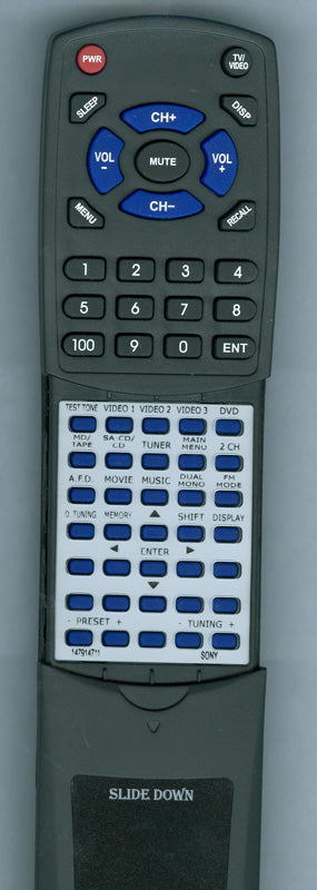 Sony Rmaau001 Command,Remote - 1-479-147-11