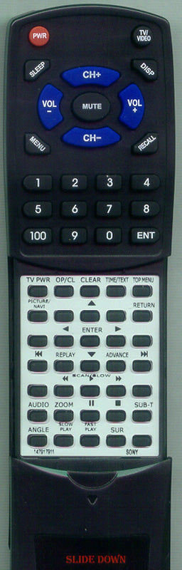 Sony Remote Control (Rmt-D17 - 1-479-179-11