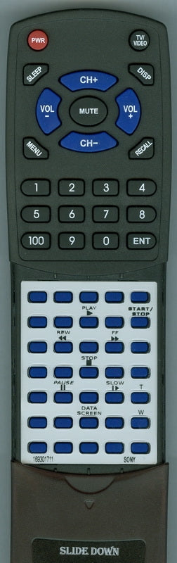 Sony (Rm-P322) Remote Control - 1-693-020-11