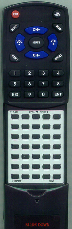 Sony Rm-707 Remote Control A - A-1009-127-A