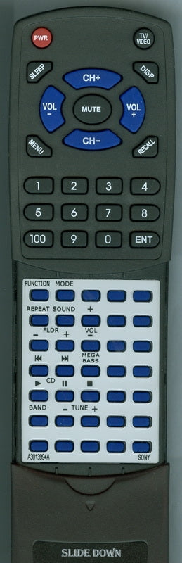 Sony Remote Control (Rmt-Cs20C - A-3013-994-A