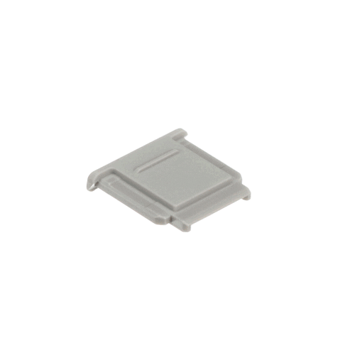 Sony Part# 4-438-734-31 Shoe Cap (Silver) - Genuine OEM