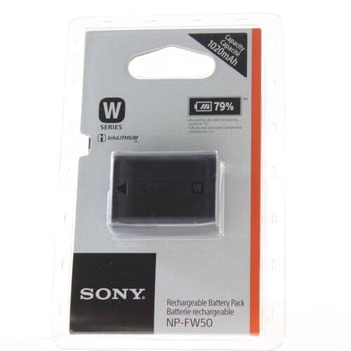 Sony Part# NPFW50 Rechargeable Battery Pack - Genuine OEM