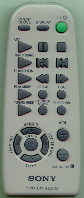 Sony Rm-Scex1 Remote Control - 1-418-614-11