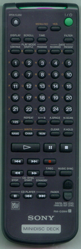 Sony Remote Control - 1-418-809-11