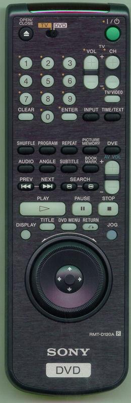 Sony Control Standard(Rmt-D12 - 1-418-989-11
