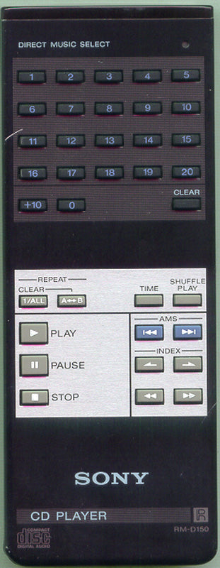 Sony Rm-D150,Remote Control - 1-463-697-11