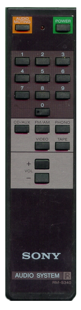 Sony Rm-S340,Remote Control - 1-463-730-11