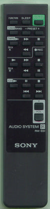 Sony Rm-S51 Remote Control - 1-466-940-11