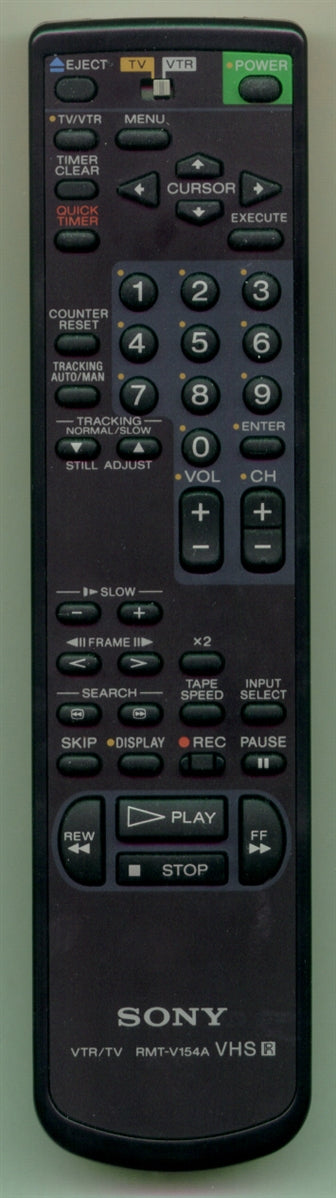 Sony Rmt-V154A, Remote Control - 1-467-994-21