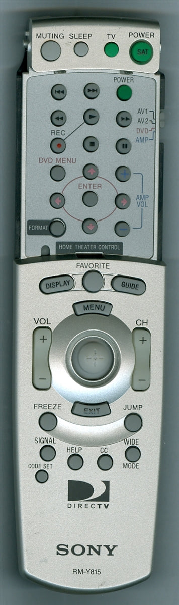 Sony Rmy-815 Remote Control - 1-468-713-11