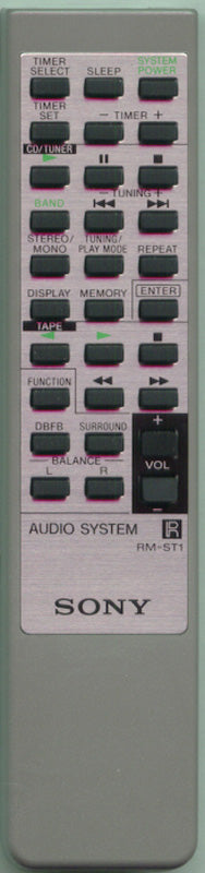 Sony Rm-St1 Remote Control - 1-473-271-11