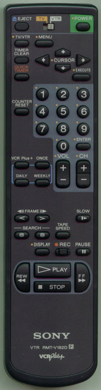 Sony Rmt-V182D, Remote Control - 1-473-528-41