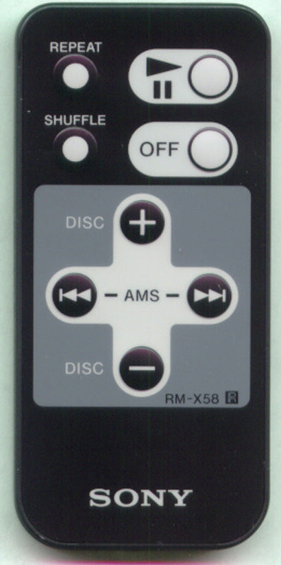 Sony Rm-X58 Remote Control - 1-473-612-21