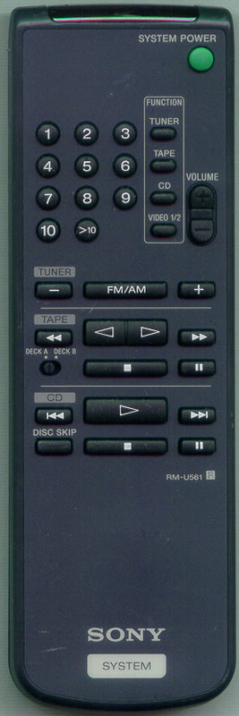 Sony Remote Control *Nla* - 1-473-623-11