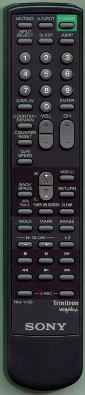 Sony Remote Control Rmy138 - RMY138