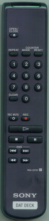 Sony Remote Control - RMD757