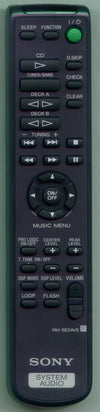 Sony Remote Control - RMSE2AVS