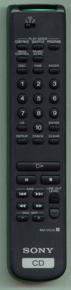 Sony Rm-Dc43 Remote Control - 1-475-087-21