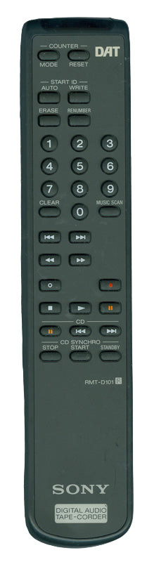 Sony Rmt-D101J Remote Control - 1-475-219-11