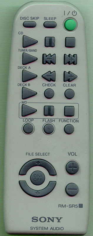 Sony Rm-Sr5 Standard Commander - 1-475-572-11