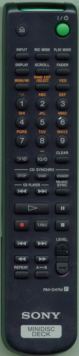 Sony Remote Control - 1-476-057-11