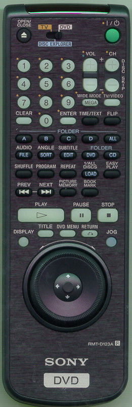 Sony Commander, Standard Rmt-D - 1-476-249-61
