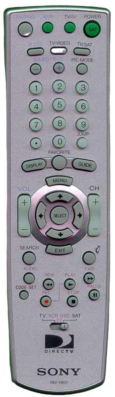 Sony Remote Rmy807 - RMY807
