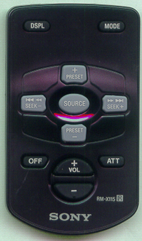Sony Remote Control (Rm-X115) - 1-476-526-35