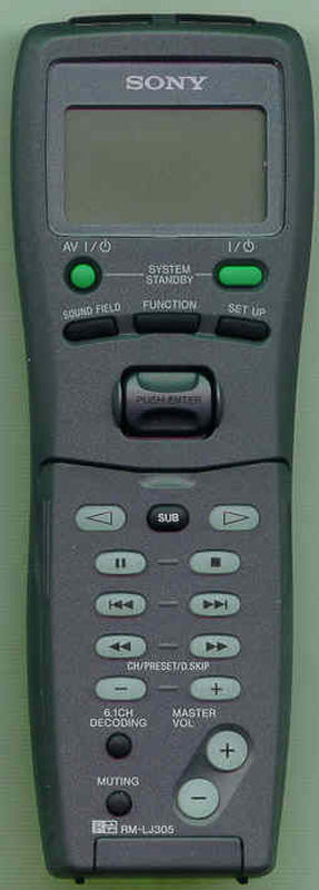 Sony Remote Control - 1-476-646-11