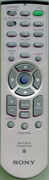 Sony Remote Control (Rm-Pjm1 - 1-476-743-22