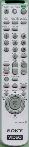 Sony Rmt-V402A Remote Control - 1-477-281-11