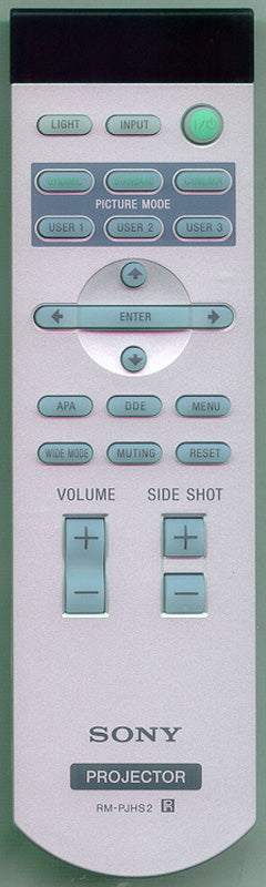 Sony Rm-Pjhs2, Remote Control - 1-477-605-11