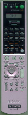 Sony Commander, Standard (Rm-L - 1-477-843-21
