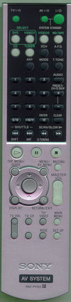 Sony Remote Control *Nla* - 1-478-045-11