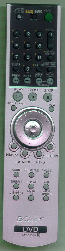 Sony Remote Control (Rmt-D16 - 1-478-051-11