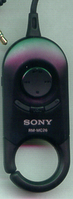 Sony Remote Control (Rm-Mc26) . - 1-478-402-11