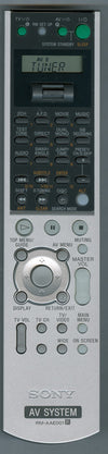 Sony Commander, Standard(Rm-Aa - 1-479-152-12